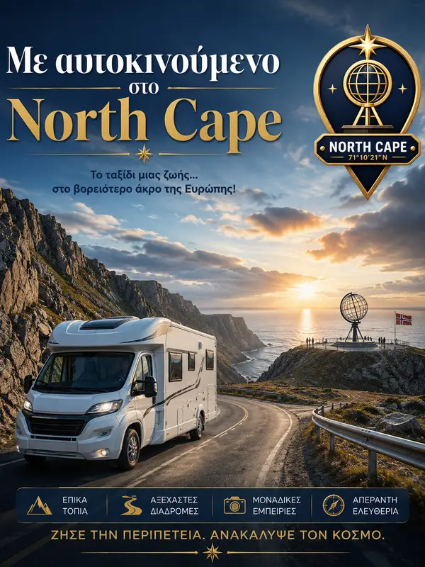 North Cape Live Trip map
